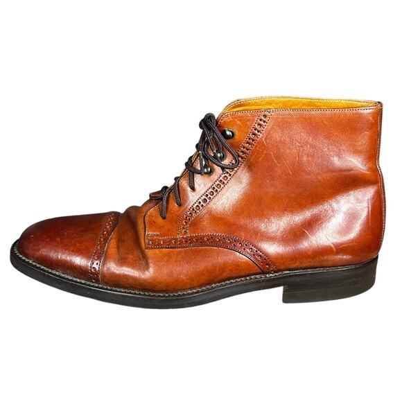 Vintage Cole Haan Men’s Brown Leather Chukka Boots Size US 10.5 main image 10